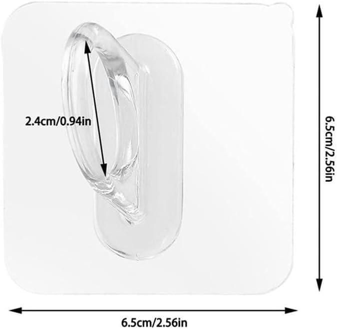 Multipurpose Self Adhesive Hook Holder (Pack of 10pc)